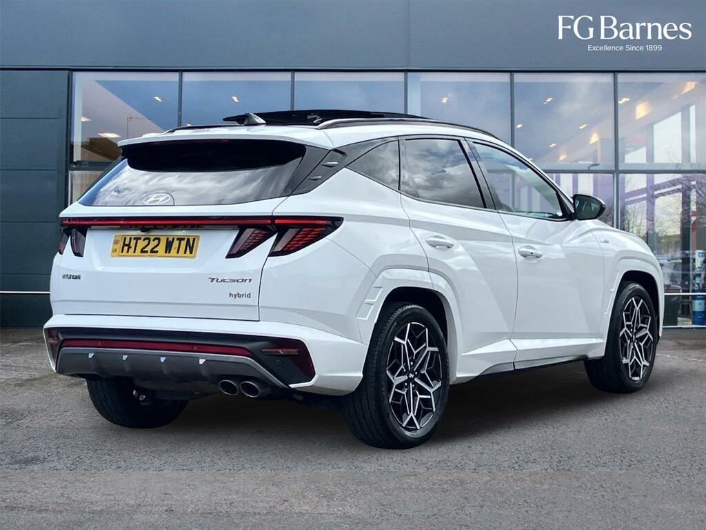 Hyundai Tucson 1.6 Tgdi Hybrid 230 N Line S 2Wd HT22WTN White #3