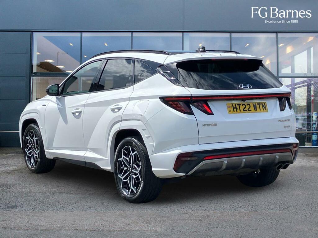 Hyundai Tucson 1.6 Tgdi Hybrid 230 N Line S 2Wd HT22WTN White #5