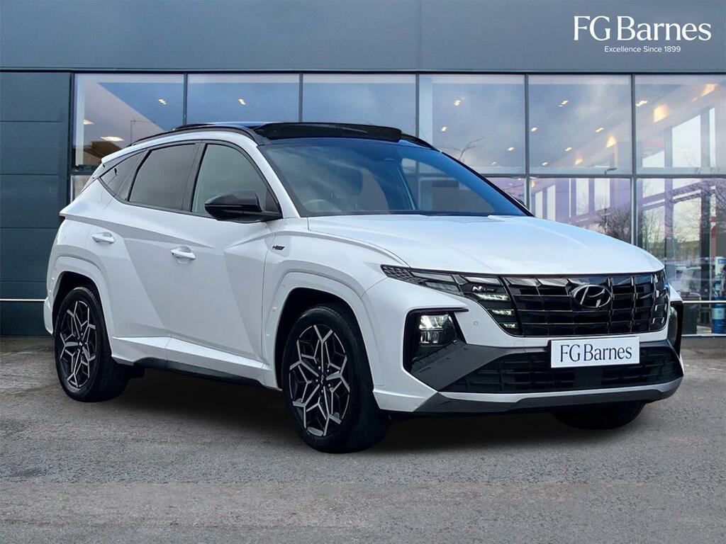Hyundai Tucson 1.6 Tgdi Hybrid 230 N Line S 2Wd White