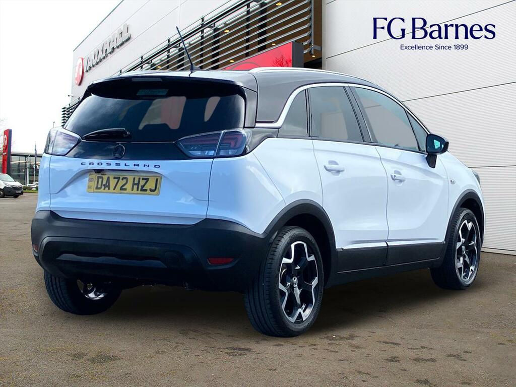Vauxhall Crossland 1.2 Turbo Ultimate DA72HZJ White #3