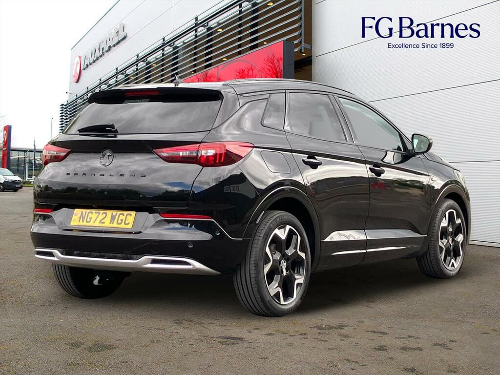 Vauxhall Grandland 1.2 Turbo Ultimate NG72WGC Black #3