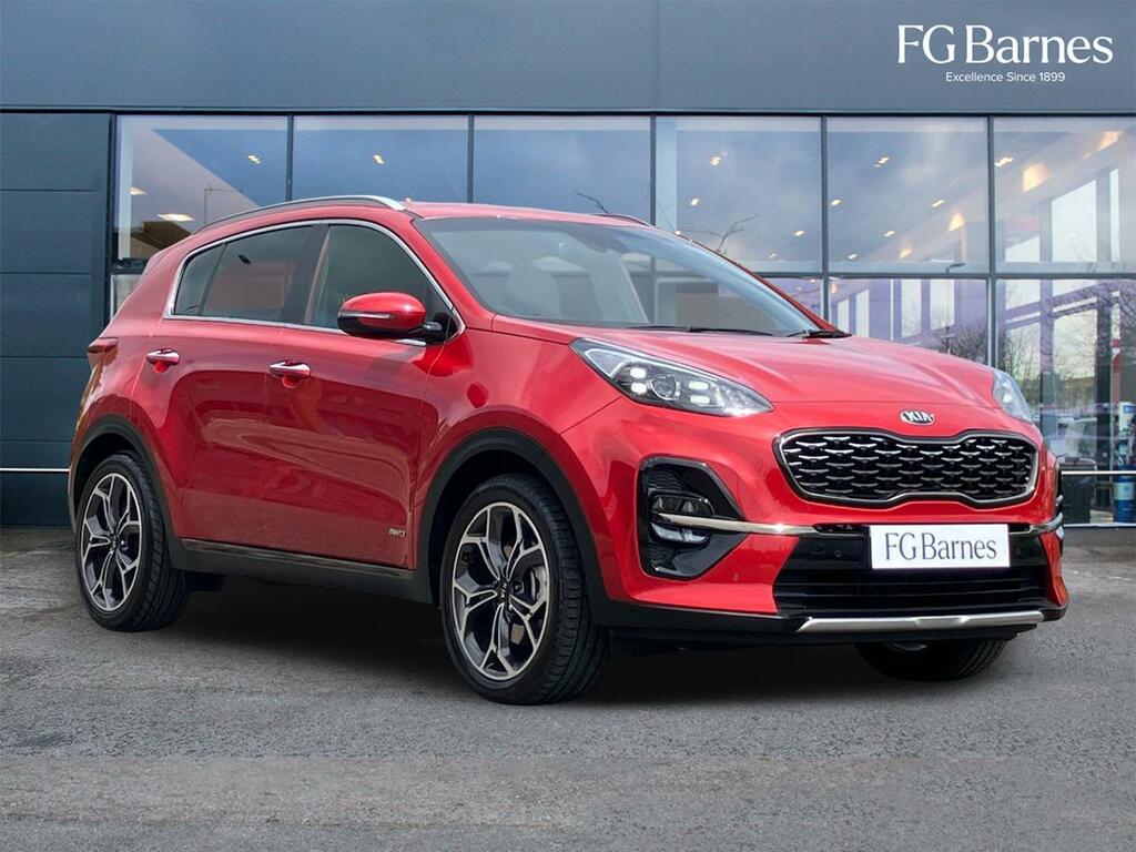 Kia Sportage 1.6T Gdi Isg Gt-line Dct Awd Red