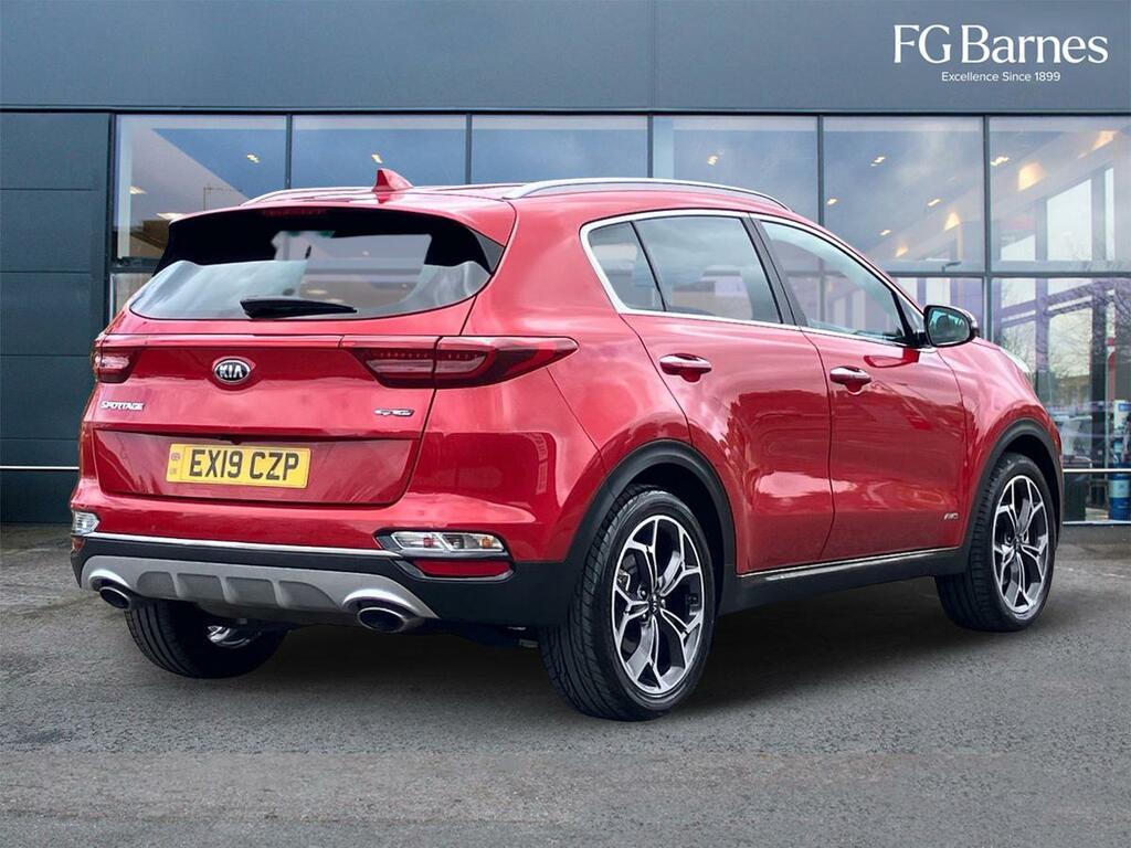 Kia Sportage 1.6T Gdi Isg Gt-line Dct Awd EX19CZP Red #3