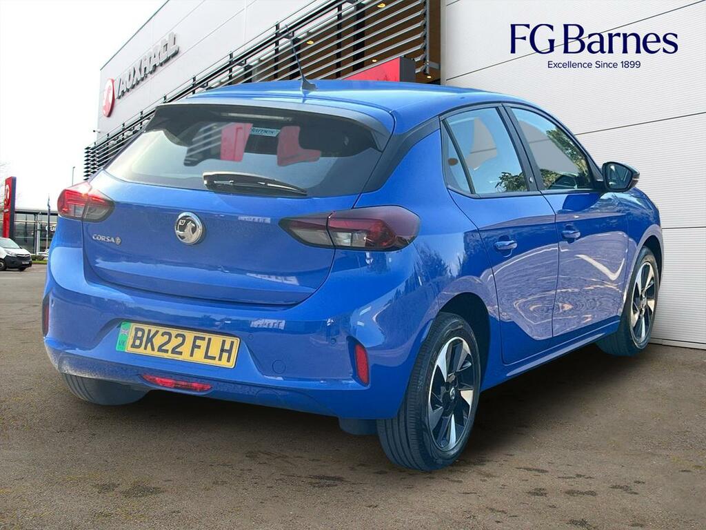 Vauxhall Corsa-e 100Kw Se Premium 50Kwh 11Kwch BK22FLH Blue #3