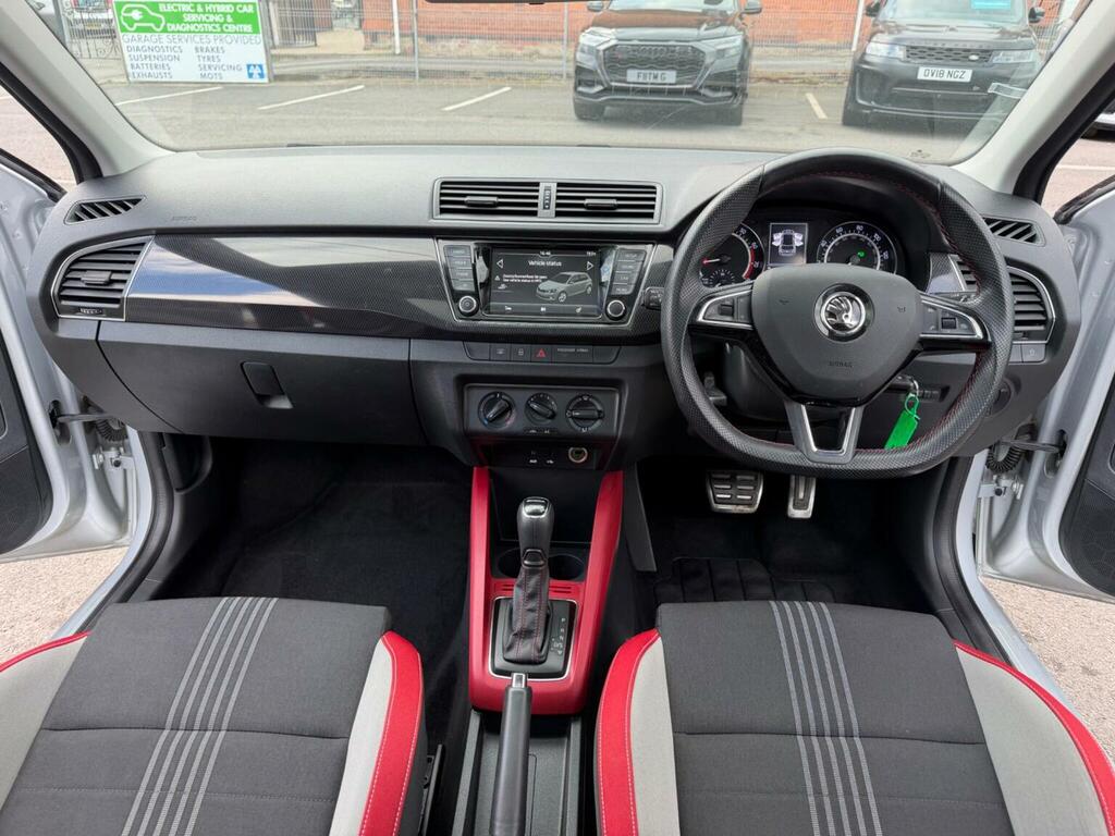 Skoda Fabia Hatchback 1.0 Tsi Monte Carlo Dsg Euro 6 Ss KW67ULJ Silver #2