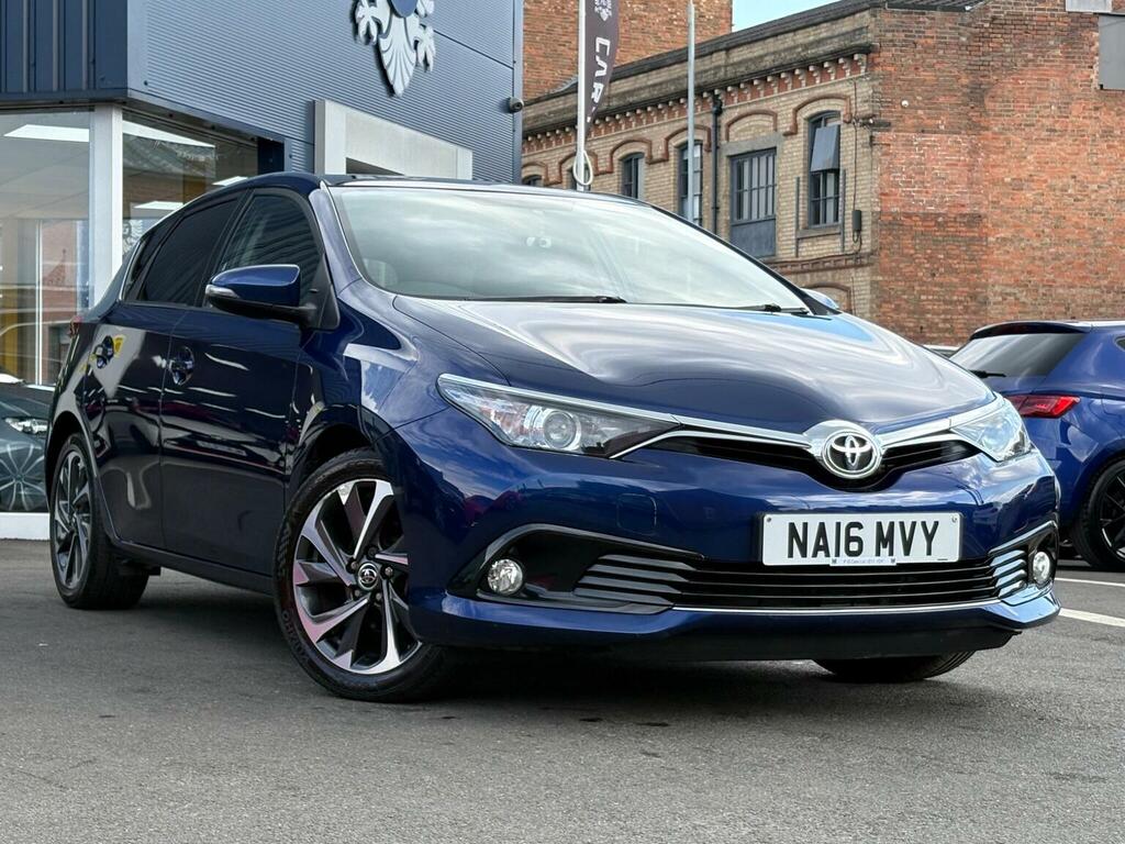 Toyota Auris Hatchback 1.2 Vvt-i Design Euro 6 Ss 2016 Blue