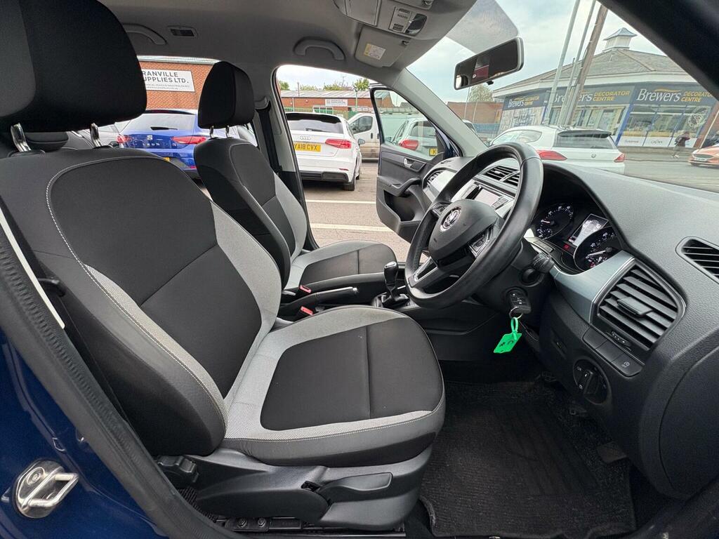 Skoda Fabia Hatchback 1.0 Tsi Se Euro 6 Ss 201818 PE18ZGB Blue #5