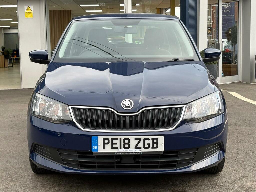 Skoda Fabia Hatchback 1.0 Tsi Se Euro 6 Ss 201818 PE18ZGB Blue #6