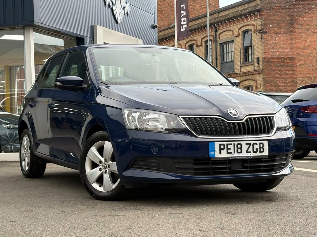 Skoda Fabia Hatchback 1.0 Tsi Se Euro 6 Ss 201818 Blue