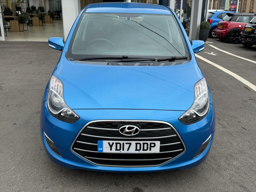 Hyundai Ix20 Hatchback 1.4 Blue Drive Se Euro 6 Ss 2017 YD17DDP Blue #6