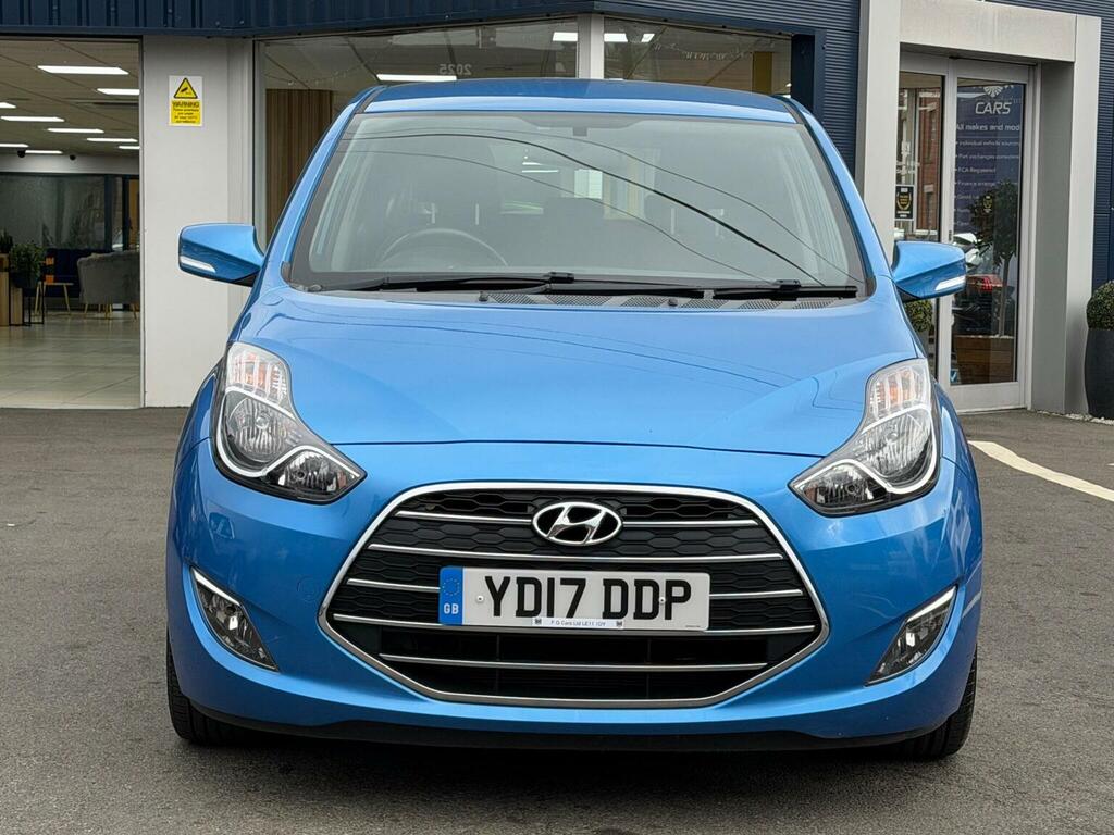 Hyundai Ix20 Hatchback 1.4 Blue Drive Se Euro 6 Ss 2017 YD17DDP Blue #5