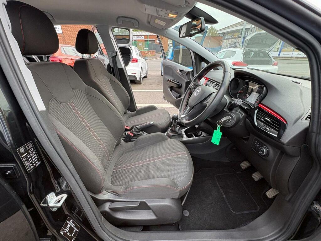 Vauxhall Corsa Hatchback 1.4I Ecotec Sri Euro 6 201818 DL18NKG Black #4