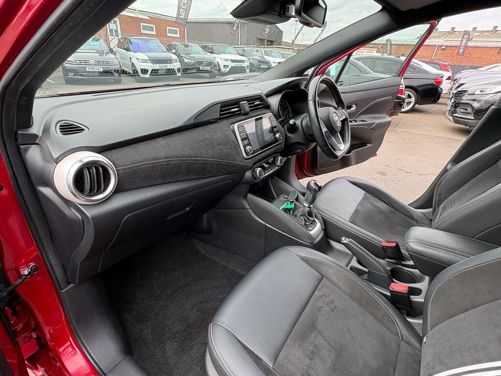 Nissan Micra Hatchback 1.0 Ig-t N-sport Euro 6 Ss 2019 NL69XJA Red #4