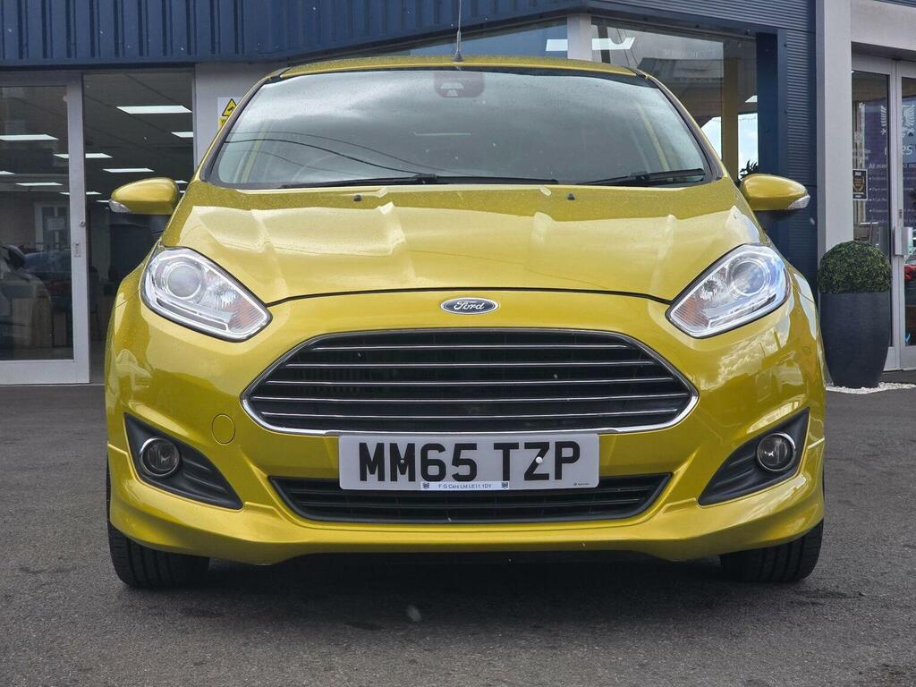 Ford Fiesta Hatchback 1.0T Ecoboost Titanium X Euro 6 Ss MM65TZP Yellow #6