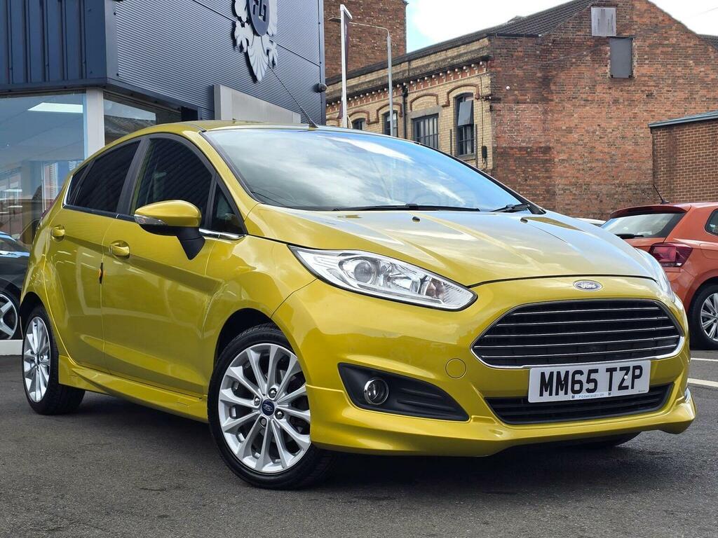 Ford Fiesta Hatchback 1.0T Ecoboost Titanium X Euro 6 Ss Yellow