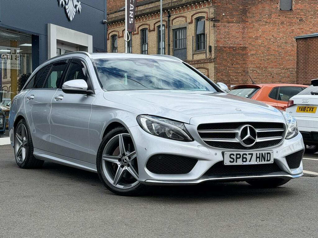 Mercedes-Benz C Class Estate 2.1 C220d Amg Line G-tronic Euro 6 Ss 5 Silver