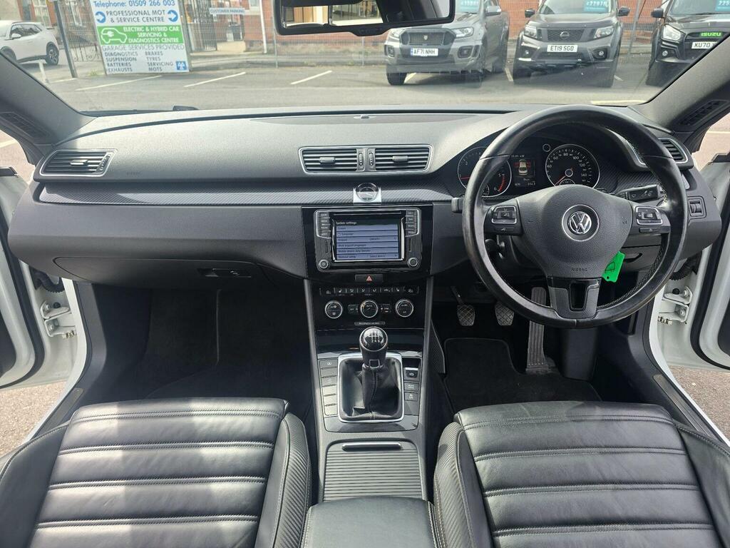 Volkswagen CC Saloon 2.0 Tdi Bluemotion Tech Gt Black Edition Eu White #2