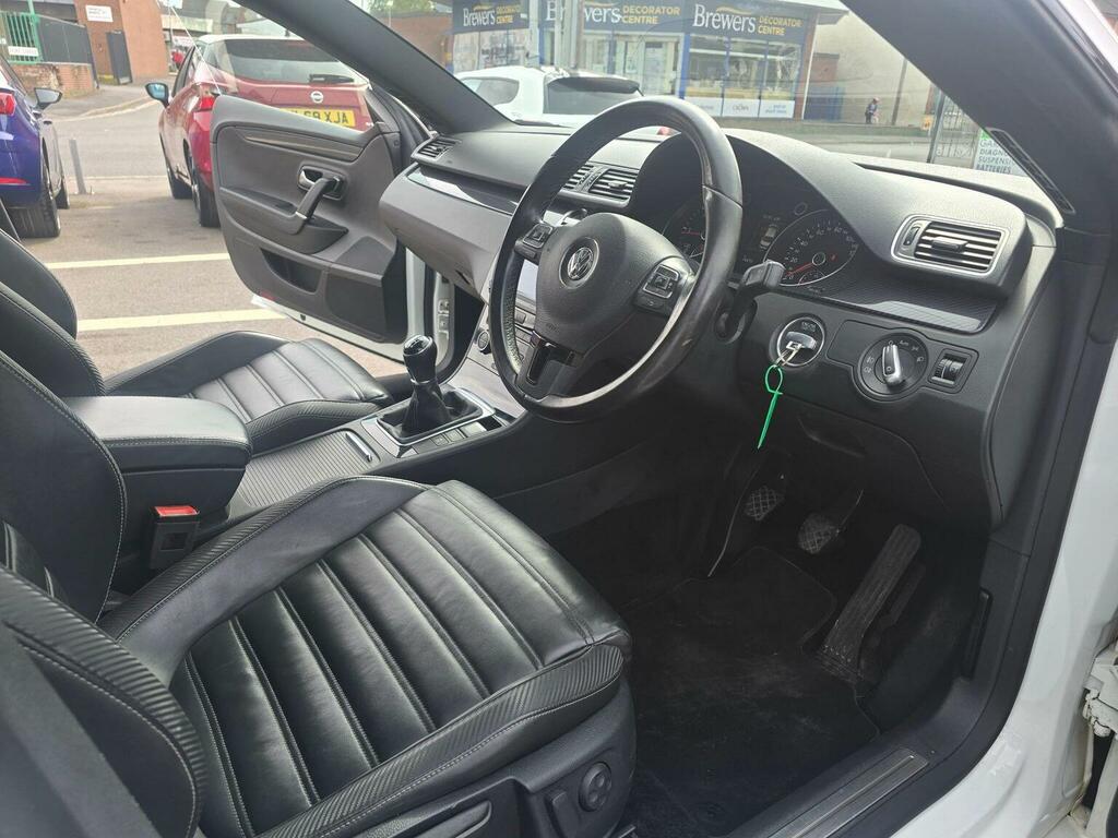 Volkswagen CC Saloon 2.0 Tdi Bluemotion Tech Gt Black Edition Eu White #3