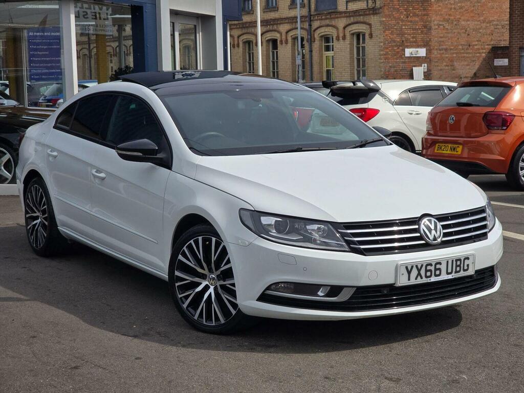 Volkswagen CC Saloon 2.0 Tdi Bluemotion Tech Gt Black Edition Eu White #6