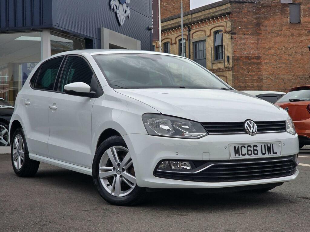 Volkswagen Polo Hatchback 1.2 Tsi Bluemotion Tech Match Edition Ds White