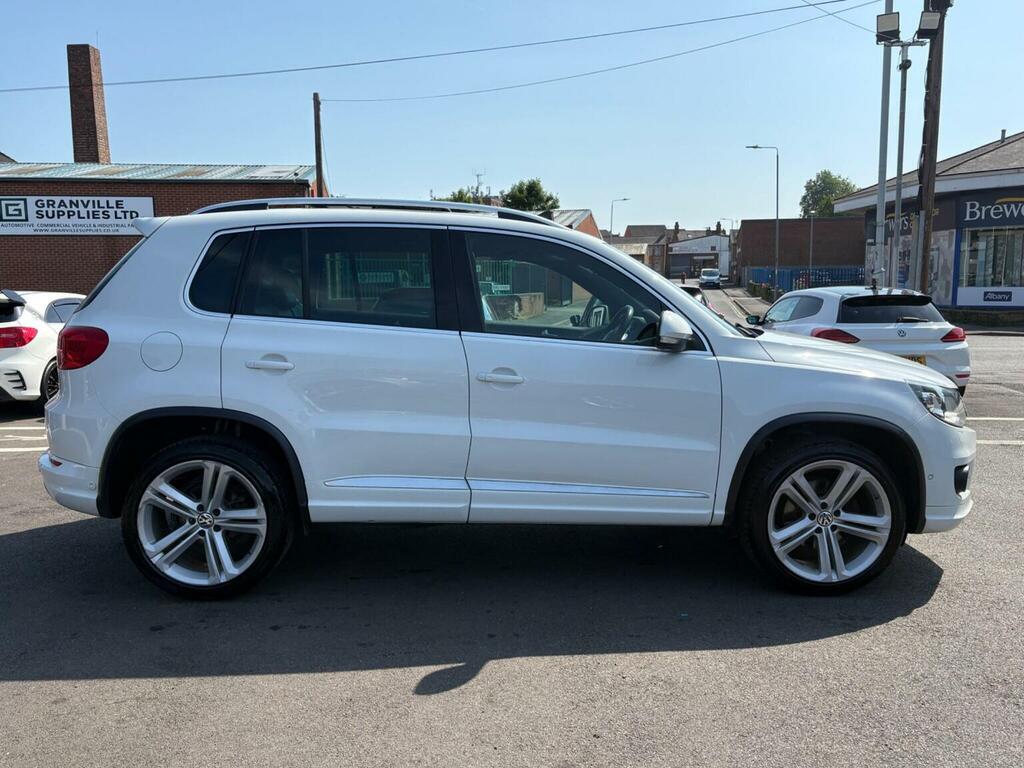 Volkswagen Tiguan Suv 2.0 Tdi Bluemotion Tech R-line Dsg 4Wd Euro 5 WD64JVH White #6