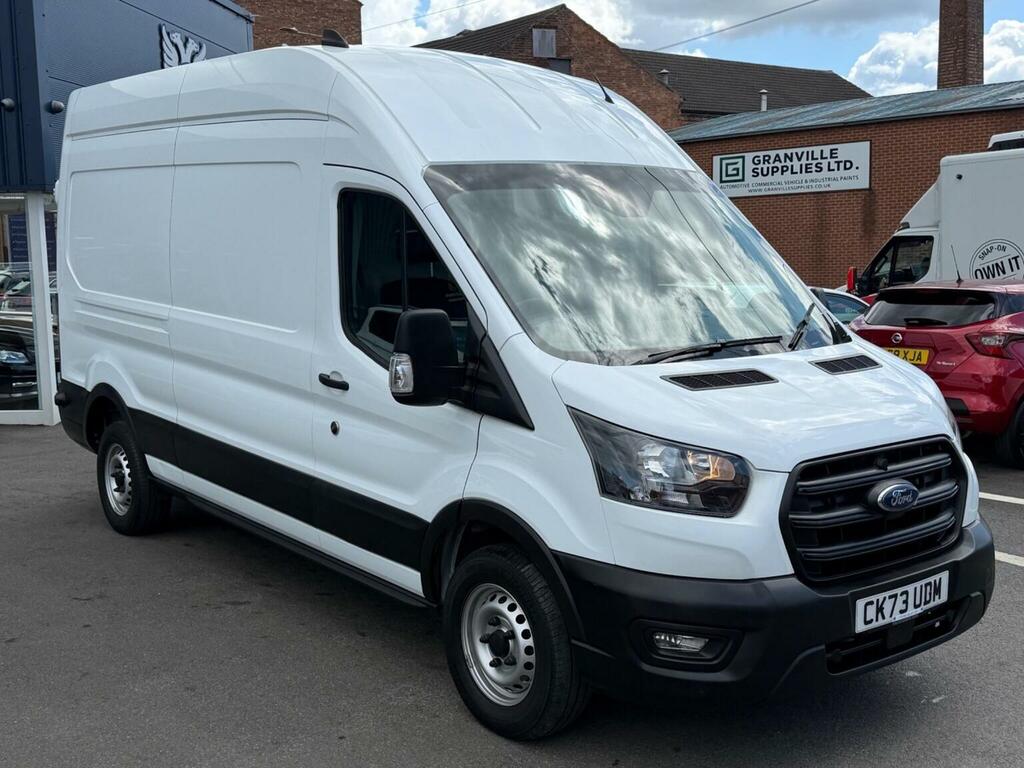 Ford Transit Custom Panel Van 2.0 350 Ecoblue Leader Rwd L3 H3 Euro 6 CK73UDM White #4