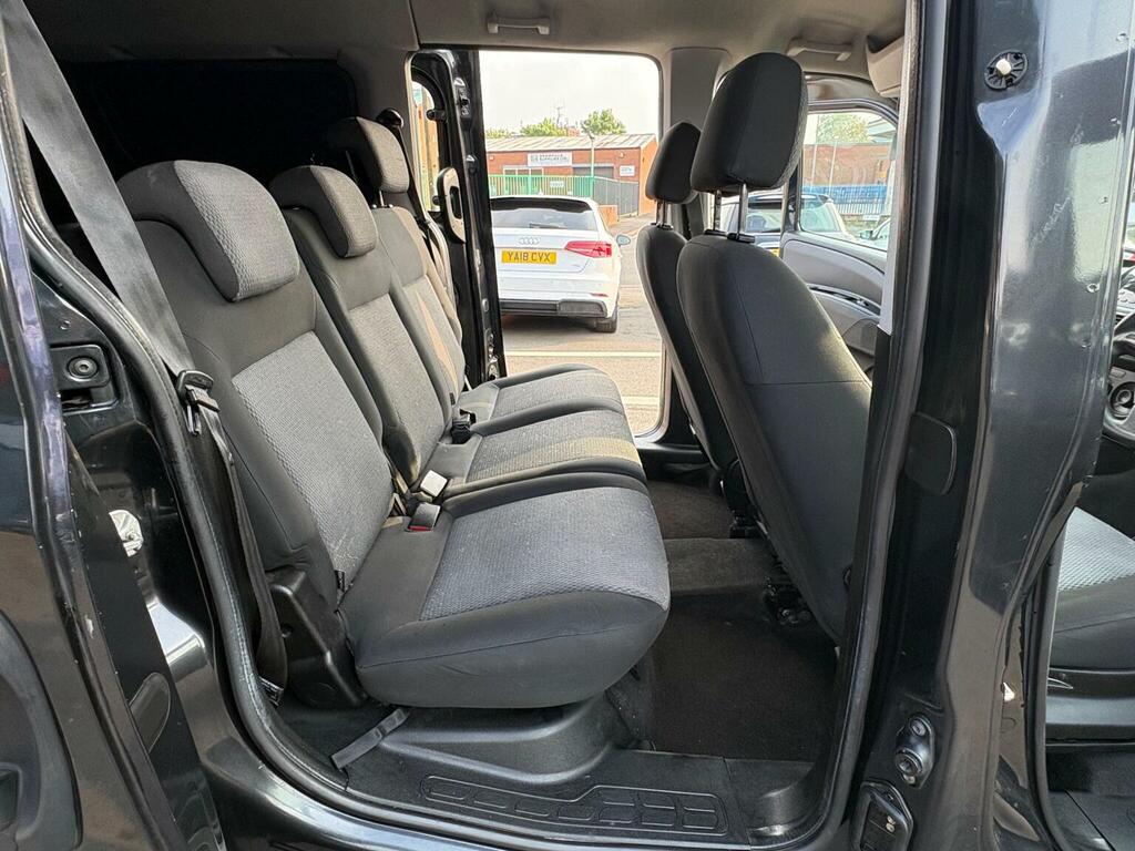 Fiat Doblo Combi Van 1.6 Multijetii Maxi Tecnico L2 H1 Euro 6 Black #3