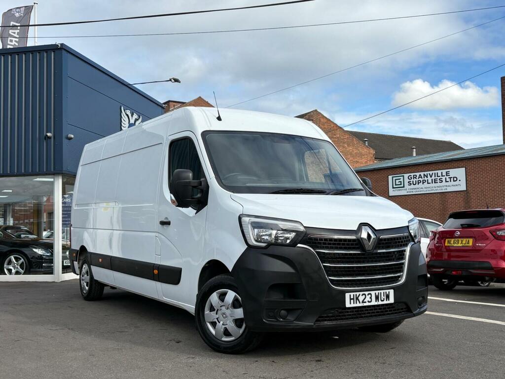Renault Master 2.3 Dci 35 Business Fwd Lwb Medium Roof Euro 6 HK23WUW White #4
