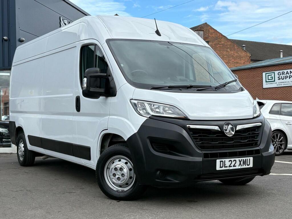 Vauxhall Movano Panel Van 2.2 Cdti 3500 Biturbo Dynamic Fwd L3 H2 White