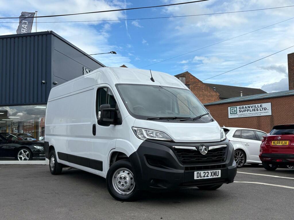 Vauxhall Movano Panel Van 2.2 Cdti 3500 Biturbo Dynamic Fwd L3 H2 DL22XMU White #4