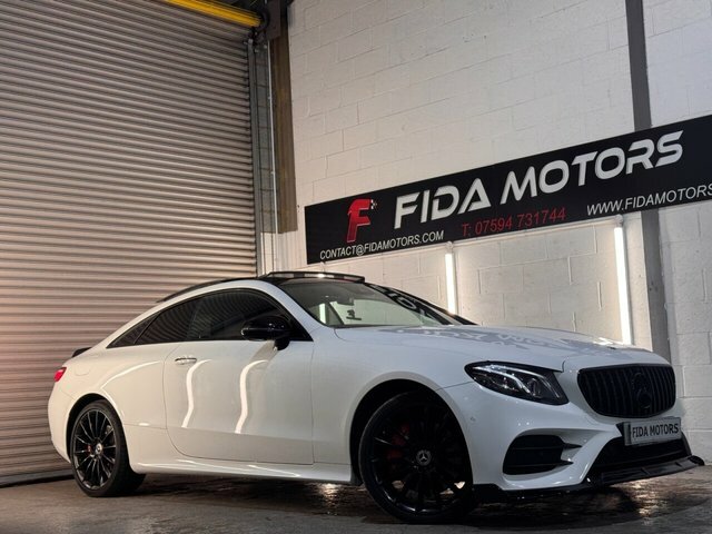 Mercedes-Benz E Class 2020 2.9 E400d Amg Line Premium Plus Coupe D White