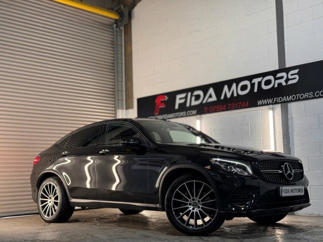 Mercedes-Benz GLC Class 2019 2.1 Glc250d Amg Line Premium Plus Coupe Black