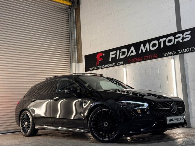 Mercedes-Benz CLA Class 2024 1.3 Cla200h Mhev Amg Line Premium Plus Shoo Black