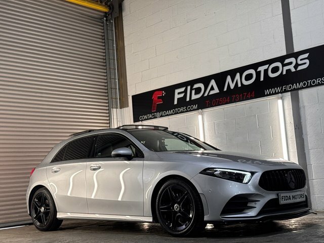 Mercedes-Benz A Class 2020 1.5 A180d Amg Line Premium Plus 2 Hatchback KV20ODJ Silver #4