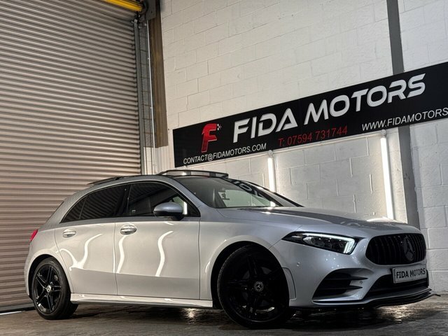 Mercedes-Benz A Class 2020 1.5 A180d Amg Line Premium Plus 2 Hatchback Silver