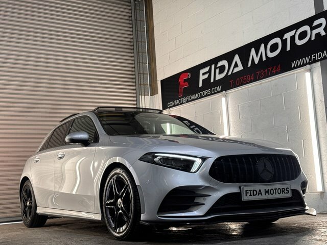 Mercedes-Benz A Class 2020 1.5 A180d Amg Line Premium Plus 2 Hatchback KV20ODJ Silver #3
