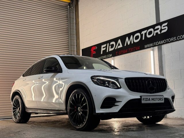 Mercedes-Benz GLC Class 2019 3.0 Glc350d V6 Amg Line Premium Plus Coupe LH68AWZ White #3