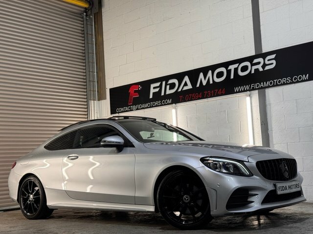 Mercedes-Benz C Class 2019 1.5 C200 Mhev Amg Line Premium Plus Coupe 2 Silver