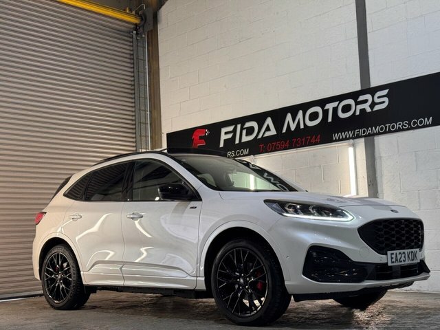 Ford Kuga 2023 2.5 Ecoboost Duratec 14.4Kwh St-line X Suv EA23KDK White #4