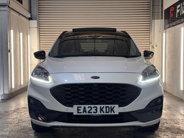 Ford Kuga 2023 2.5 Ecoboost Duratec 14.4Kwh St-line X Suv EA23KDK White #2