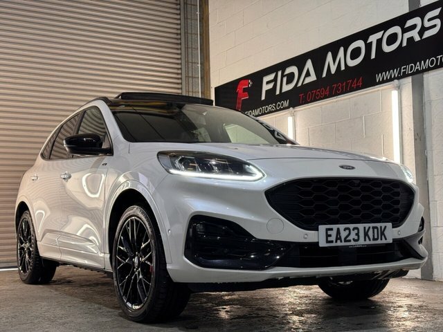 Ford Kuga 2023 2.5 Ecoboost Duratec 14.4Kwh St-line X Suv EA23KDK White #3