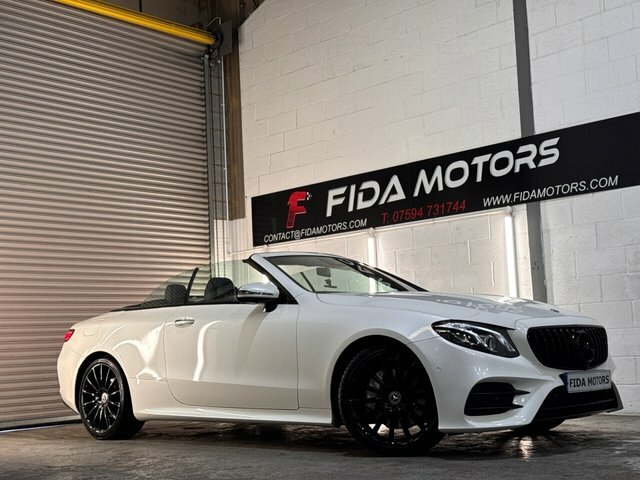 Mercedes-Benz E Class 2019 2.0 E220d Amg Line Cabriolet G-tro White