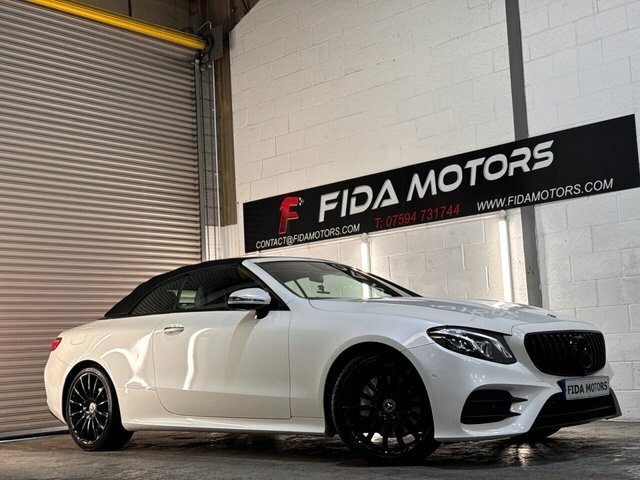 Mercedes-Benz E Class 2019 2.0 E220d Amg Line Cabriolet G-tro LJ69SVD White #2