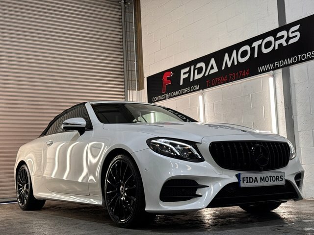 Mercedes-Benz E Class 2019 2.0 E220d Amg Line Cabriolet G-tro LJ69SVD White #6