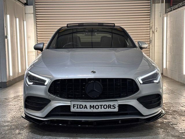 Mercedes-Benz CLA Class 2020 2.0 Cla220d Amg Line Premium Plus 2 Coupe 4 KV70OAZ Silver #2
