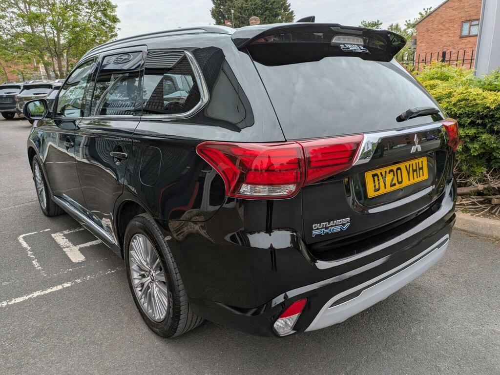 Mitsubishi Outlander 2.4H Twinmotor 13.8Kwh Exceed Cvt 4Wd Euro 6 Ss DY20YHH Black #4