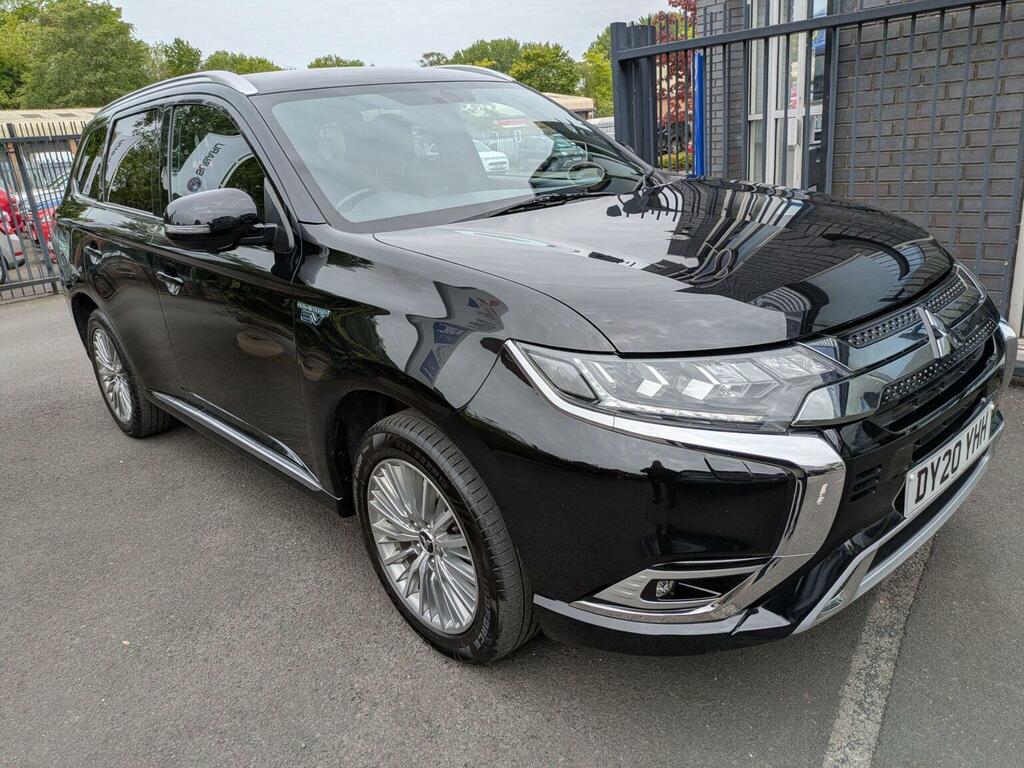 Mitsubishi Outlander Suv 2.4H Twinmotor 13.8Kwh Exceed Cvt 4Wd Euro 6 Black