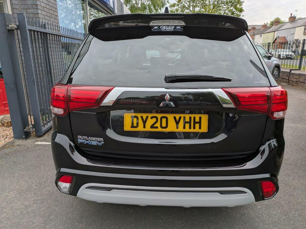 Mitsubishi Outlander 2.4H Twinmotor 13.8Kwh Exceed Cvt 4Wd Euro 6 Ss DY20YHH Black #5