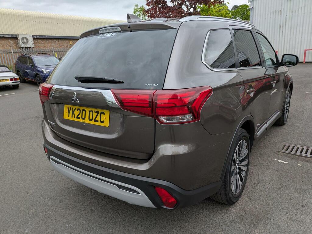 Mitsubishi Outlander Suv 2.0 Mivec Exceed Cvt 4Wd Euro 6 Ss 202 YK20OZC Brown #6