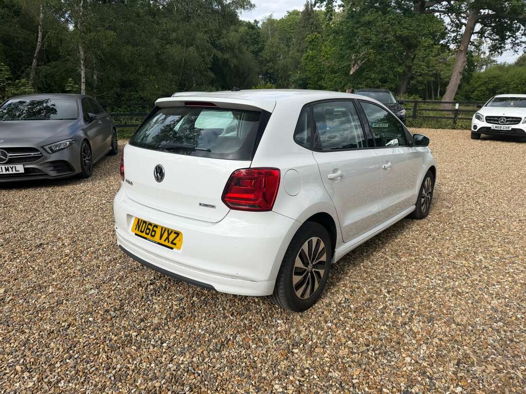 Volkswagen Polo 1.0 Tsi Bluemotion Tech Bluemotion Hatchback P ND66VXZ White #5